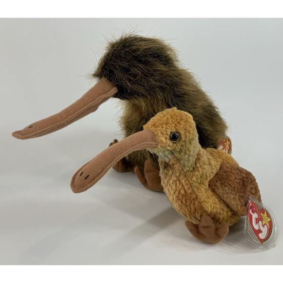 Ty Beanie Babies Bundle(2pcs) Beak And Beak Beanie Buddy - Picture 1 of 16
